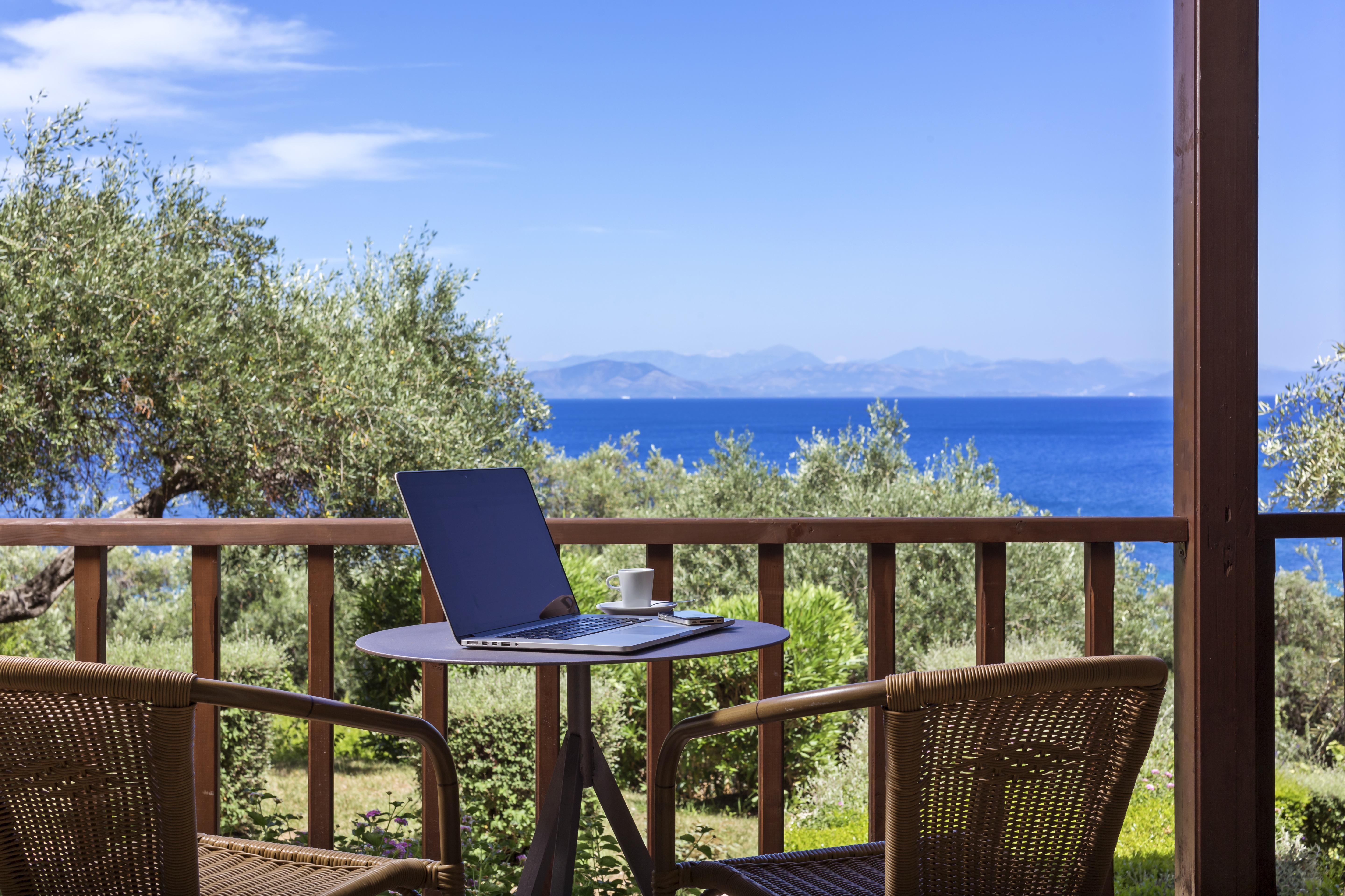 Aeolos Beach Resort Gastouri  Exteriör bild